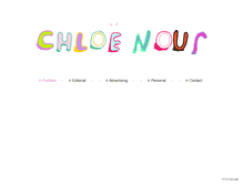 Tablet Screenshot of chloenour.com